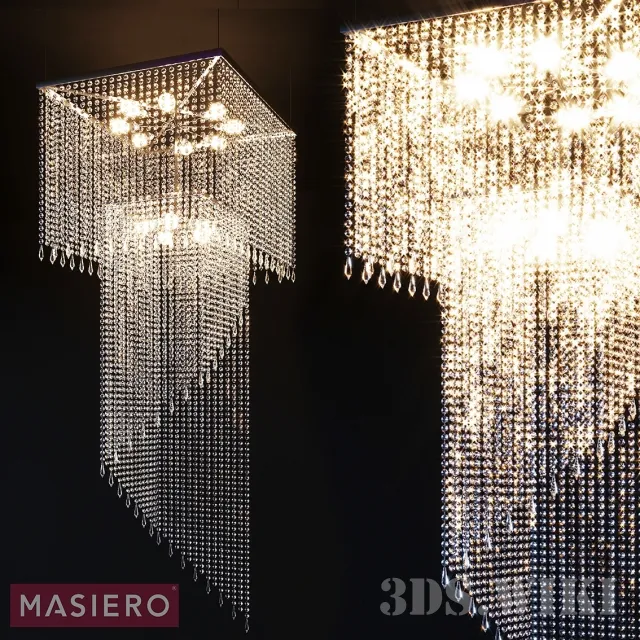 lighting - Masiero VE Chandelier 3D Model