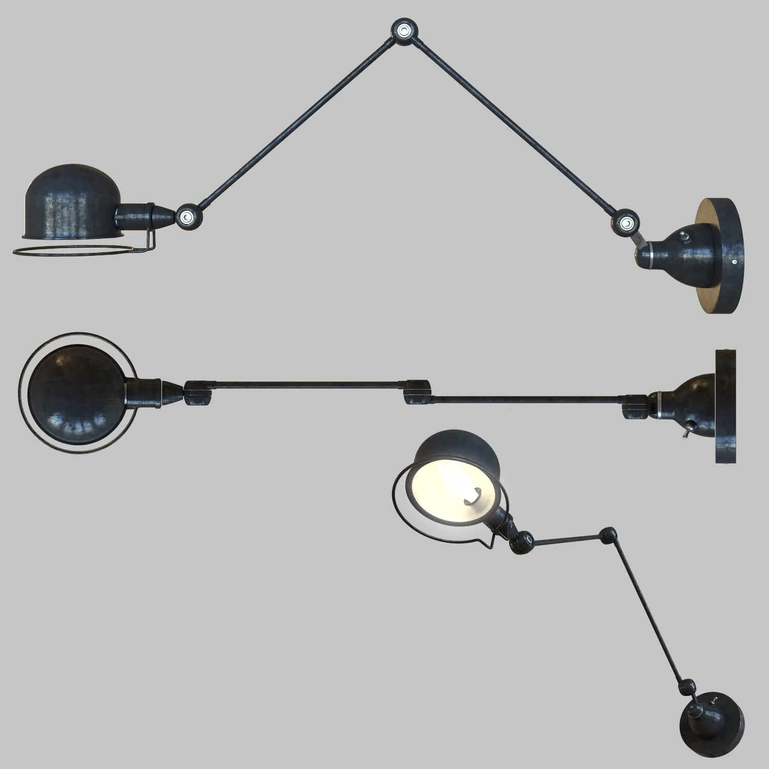 lighting - Modern Chandelier 02 3D Model