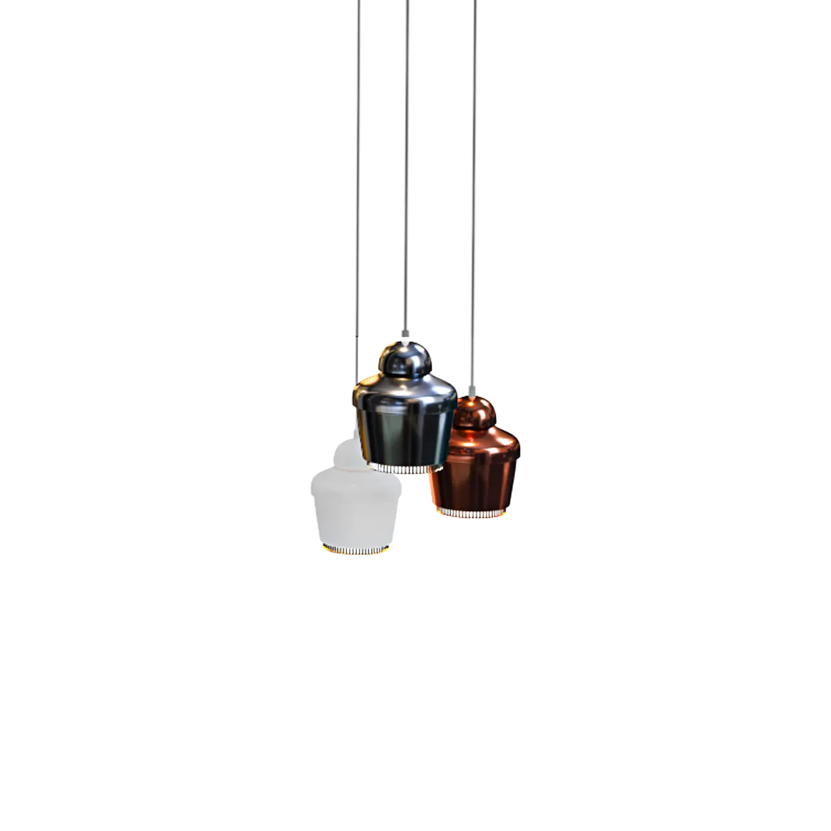 lighting - Modern LED pendant lamps 3D Model