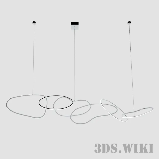 lighting - Newport 15326S chrome 3D Model