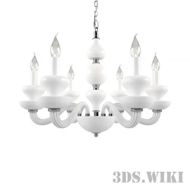 lighting - Newport 1906S white 3D Model