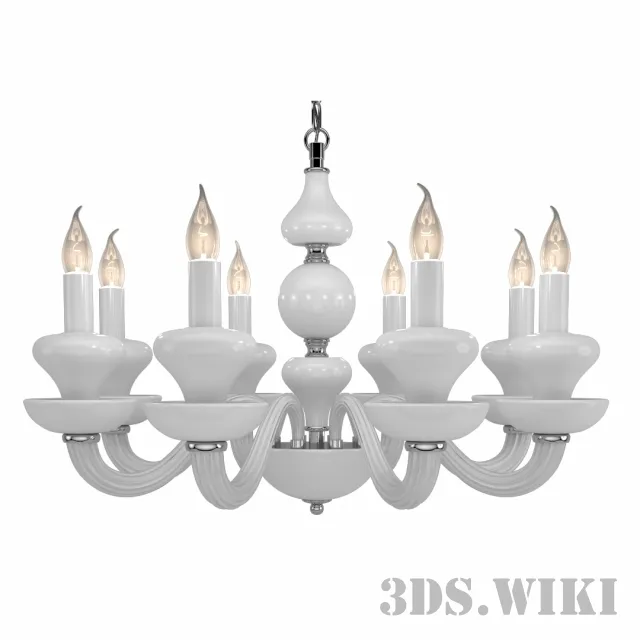 lighting - Newport 1908S white 3D Model