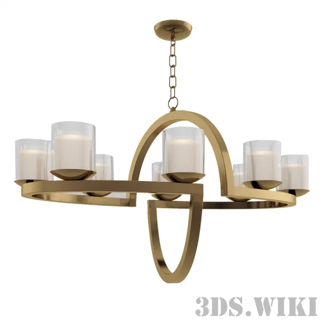 lighting - Newport 35008+1/S brass 3D Model
