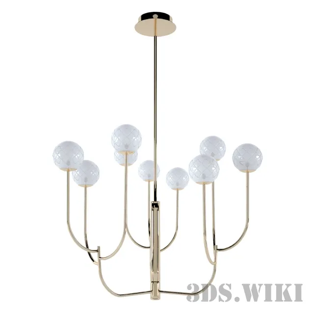 lighting - Newport 3809C gold 3D Model