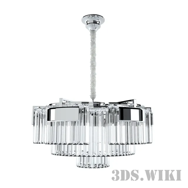 lighting - Newport 4356+3C chrome gold 3D Model