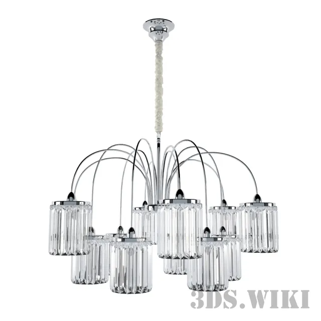 lighting - Newport 4508+4C chrome gold 3D Model