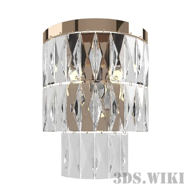 lighting - Newport light 10123A gold 3D Model