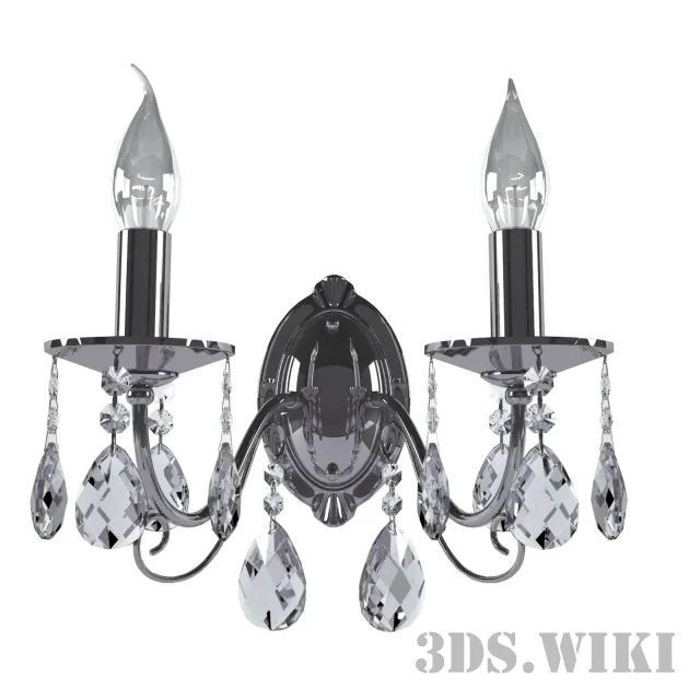 lighting - Newport light 10802A chrome 3D Model