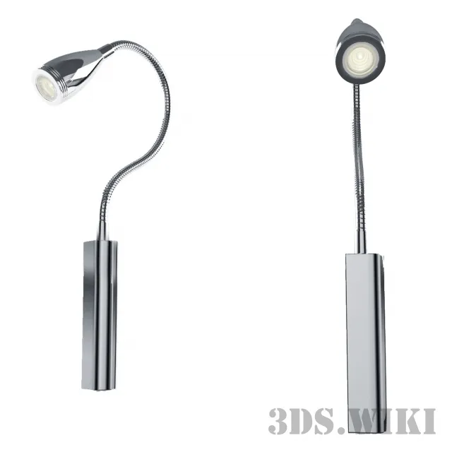 lighting - Newport light 14801A LED сhrome 3D Model