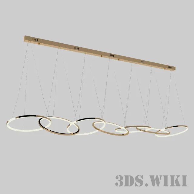 lighting - Newport light 15207S gold 3D Model