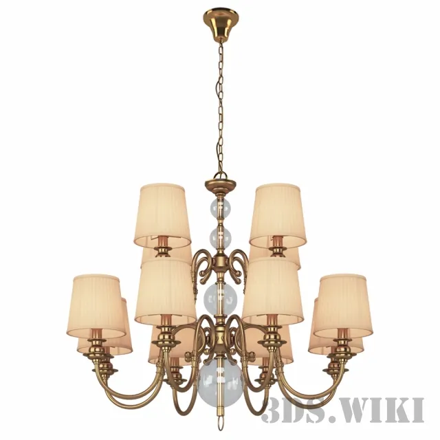 lighting - Newport light 3106+6 BC 3D Model