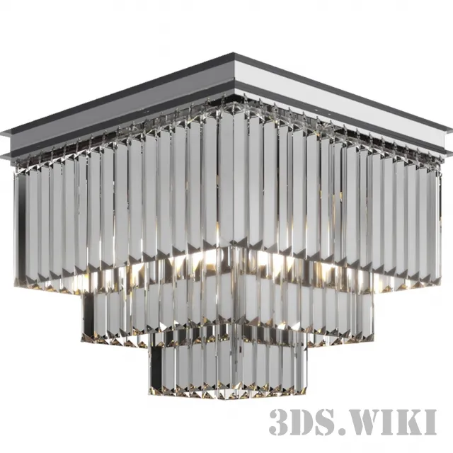 lighting - Newport light 31105PL nickel 3D Model