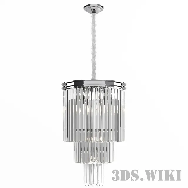 lighting - Newport light 31110S nickel 3D Model