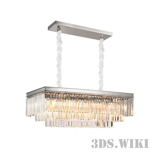 lighting - Newport light 31111S nickel 3D Model