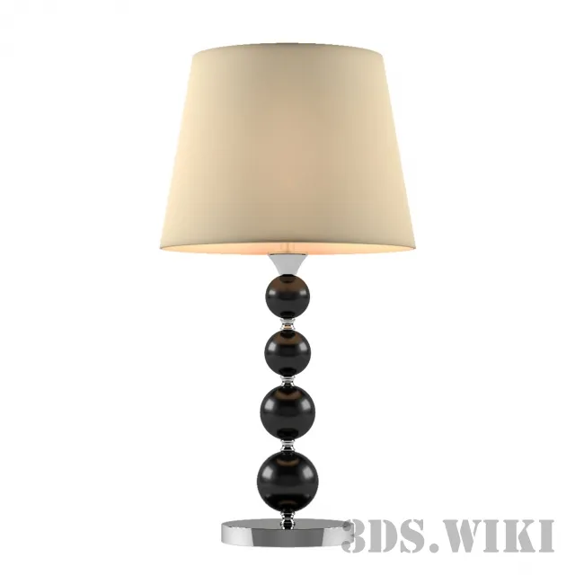 lighting - Newport light 32201T black 3D Model