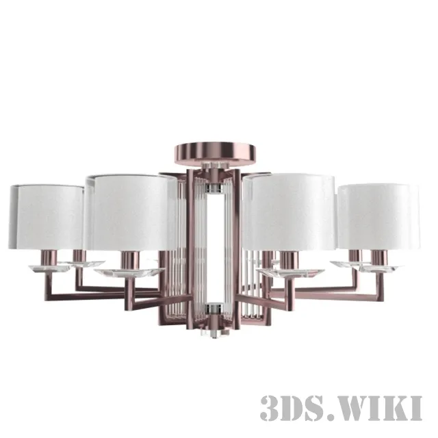 lighting - Newport light 4408C black nickel 3D Model