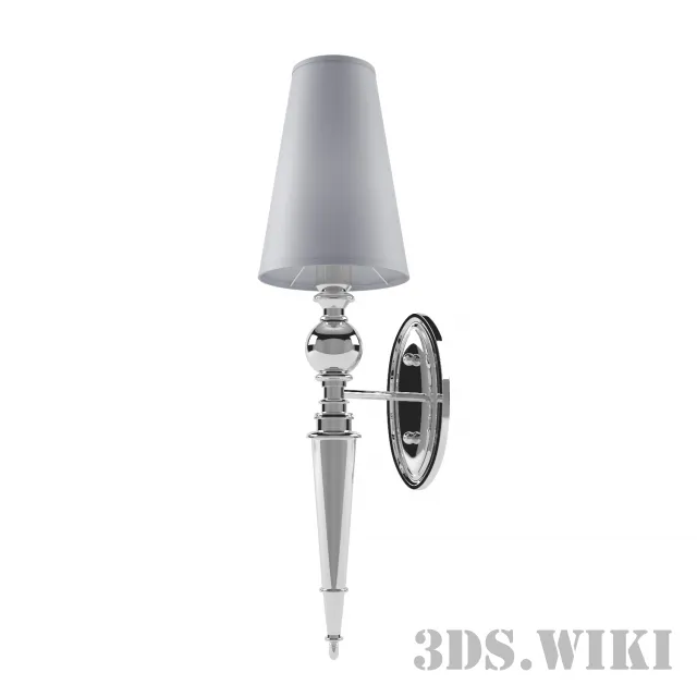 lighting - Newport light 7801A chrome 3D Model