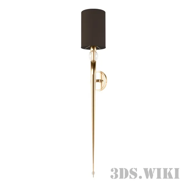 lighting - Nickel 3521A gold nickel 3D Model