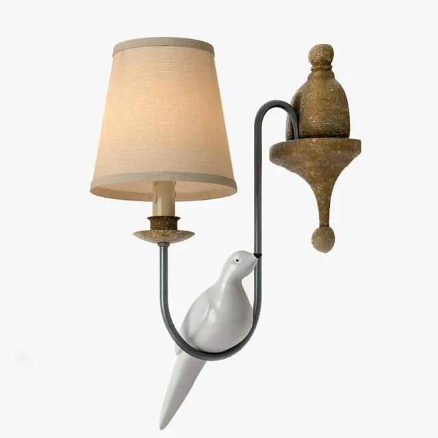 lighting - Norman Bird Wall Lamp one 3D Model