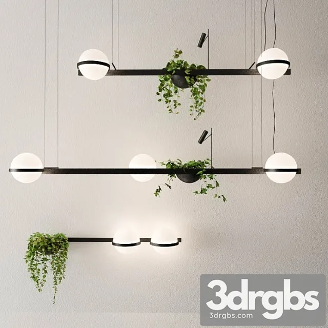 Lighting Palma Vibia 3D Model Download