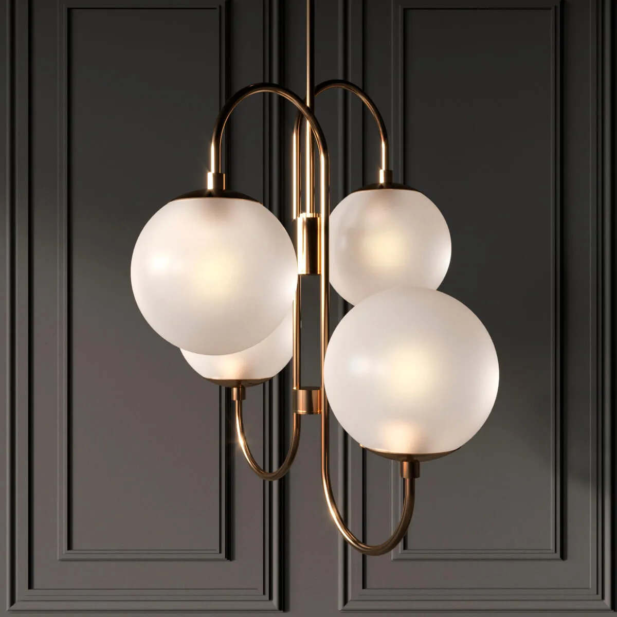 lighting - Pelle wall light 48 3D Model