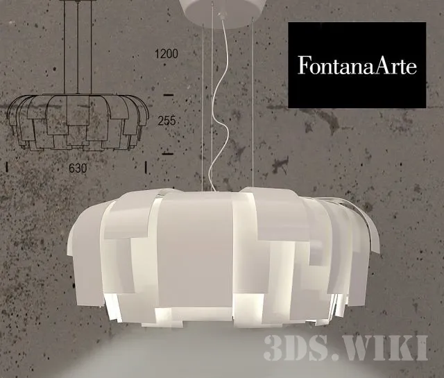 lighting - Pendant chandelier 3D Model