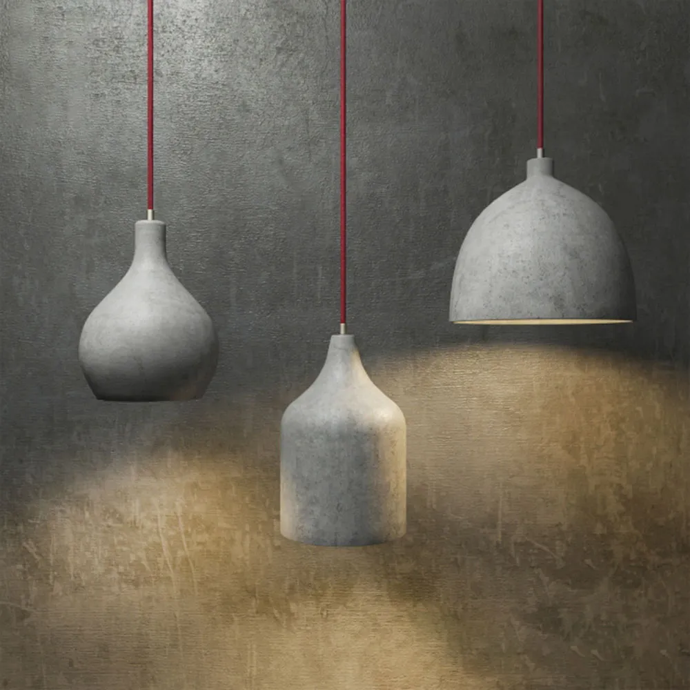 lighting - Pendant lamp Concrete 3D Model