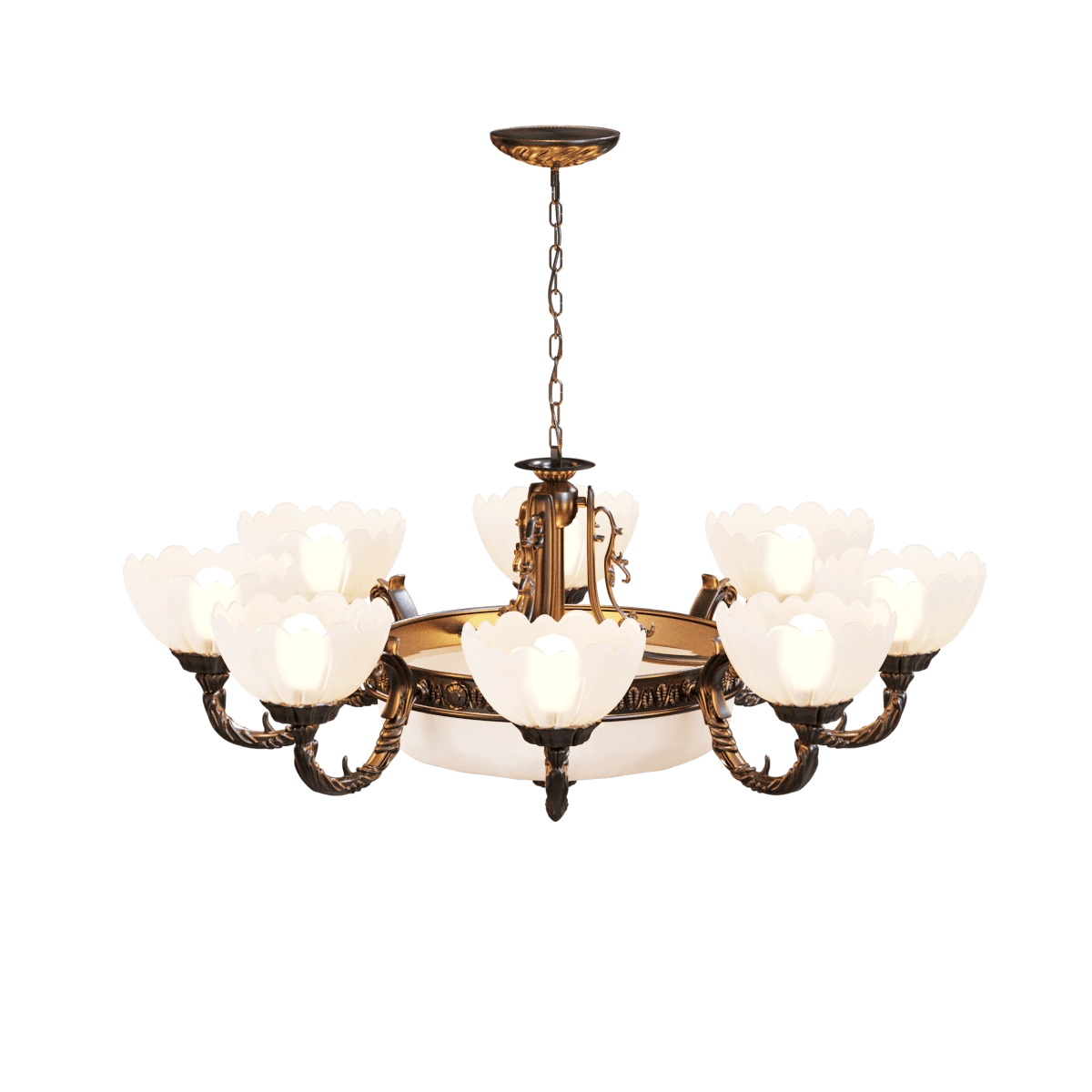 lighting - Pendant lamp Eurosvet 60518 3D Model