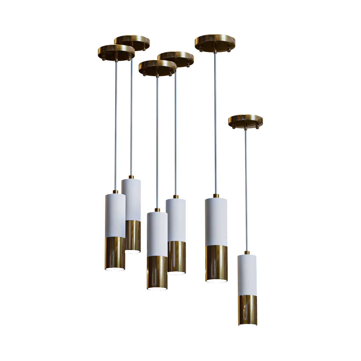 lighting - Pendant lamp Fixture Favourite 1600-1p 3D Model