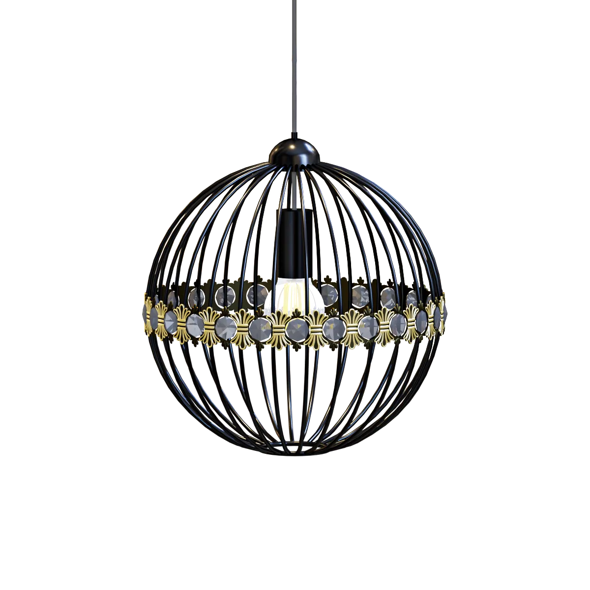 lighting - Pendant lamp Globi 1801-1P1 3D Model