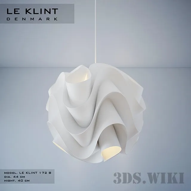 lighting - Pendant lamp LE KLINT 172 B 3D Model