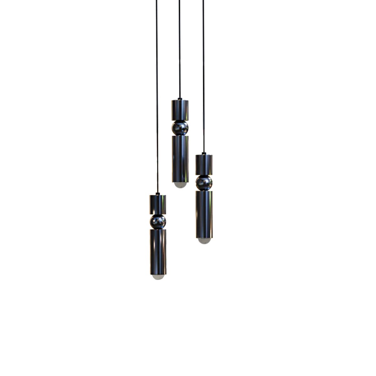 lighting - Pendant lamp Lightstar Cilino 3D Model