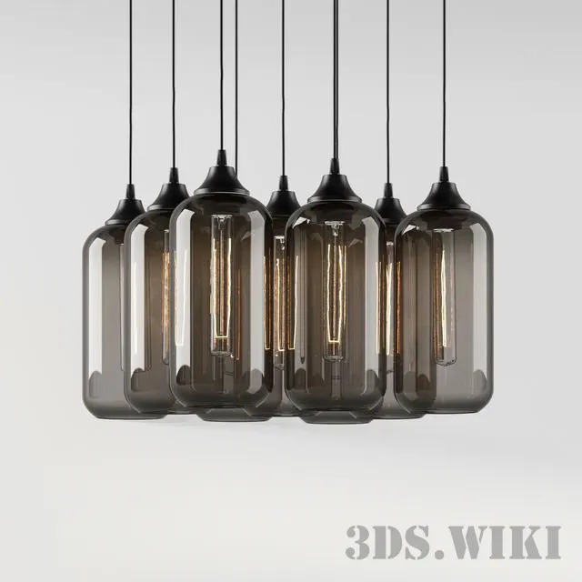 lighting - Pendant lamp Niche lighting 3D Model
