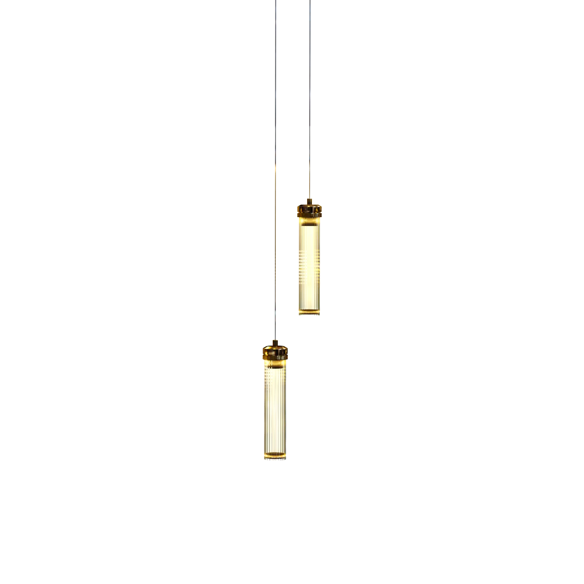 lighting - Pendant lamp RegenBogen Flensburg 3D Model