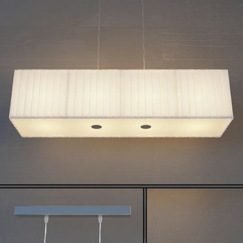 lighting - Rectangular pendant light 3D Model