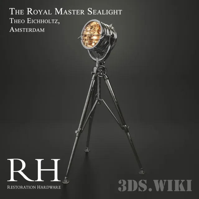 lighting - RH   Floor Lamp 3D Model