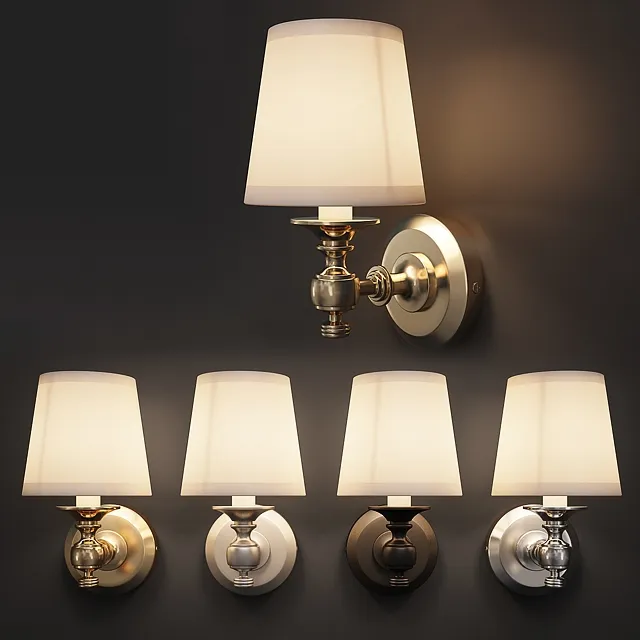 lighting - RH Lugarno  Sconce 3D Model