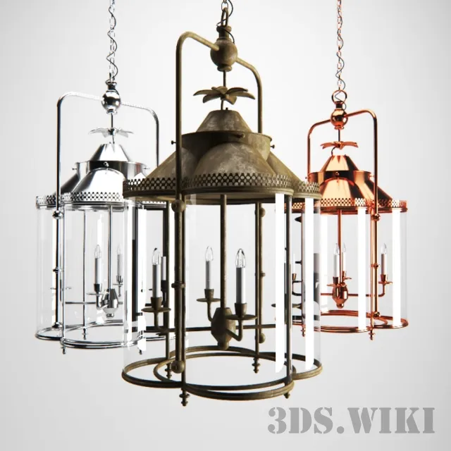 lighting - Rural lights 3D Model