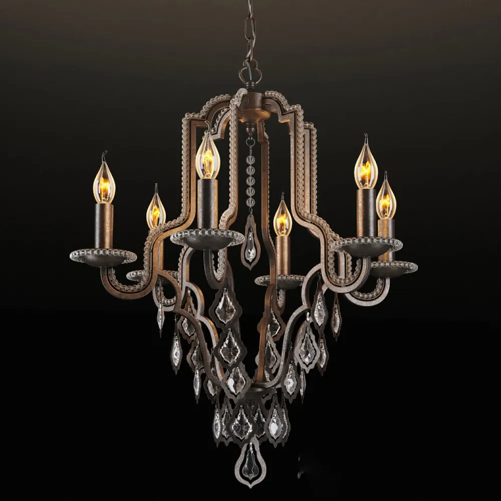 lighting - RUTH CHANDELIER CH071-6 3D Model