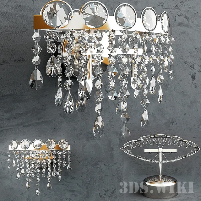 lighting - Sconce and wall light Illumination MB6608-4A 3D Model