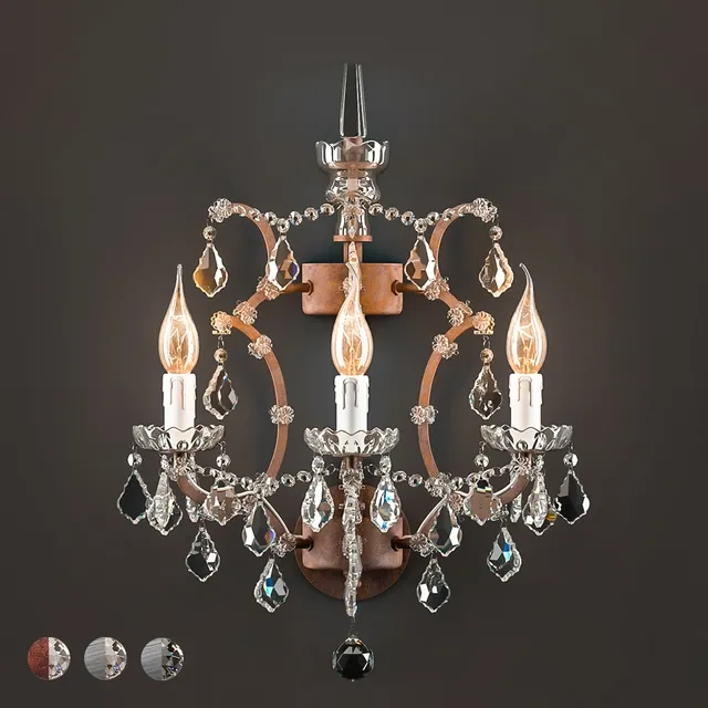 lighting - Sconce Crystal 3D Model