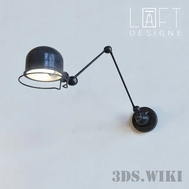 lighting - Sconce - Loft Bra 806 3D Model