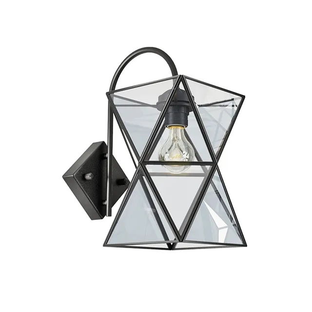lighting - Sconce PolyPyramid Glass Bra transparent 3D Model