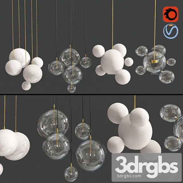 Lighting set 21 3D Model Free