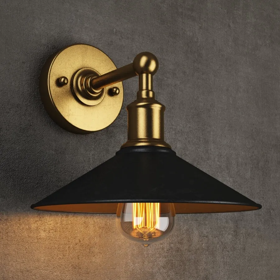 lighting - SN009-1-ABG Wall Light 3D Model