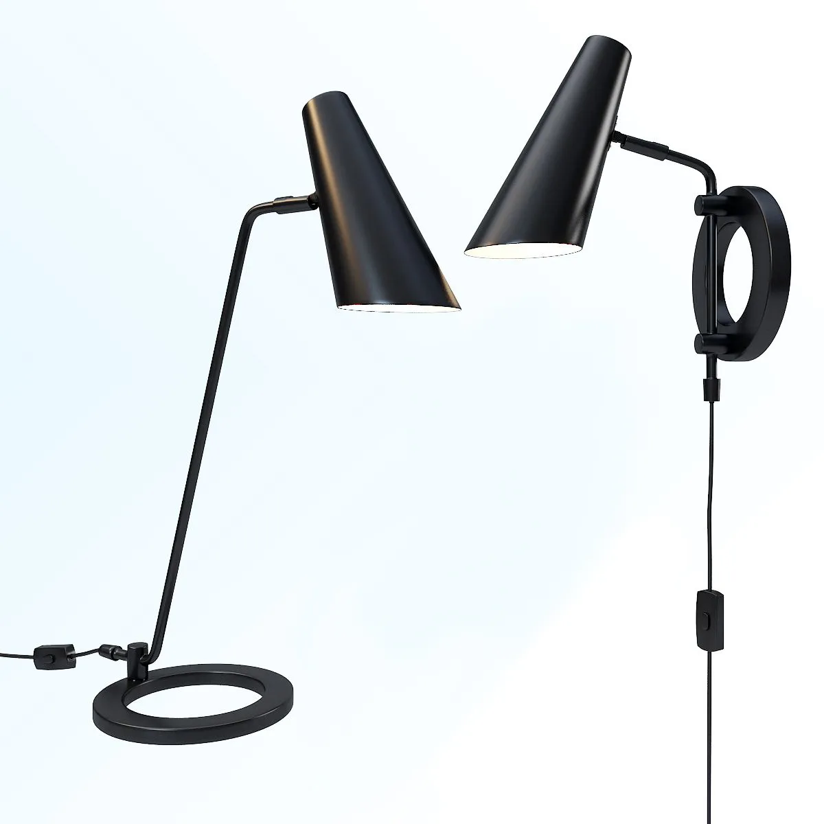 lighting - Table lamp and sconce from the company Markslöjd 3D Model