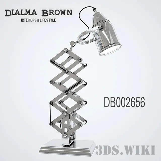 lighting - Table lamp "Dialma Brown" 3D Model