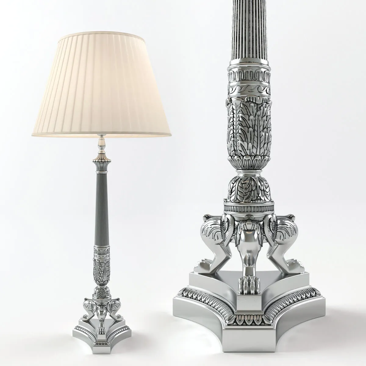 lighting - Table lamp Marchand 45 3D Model