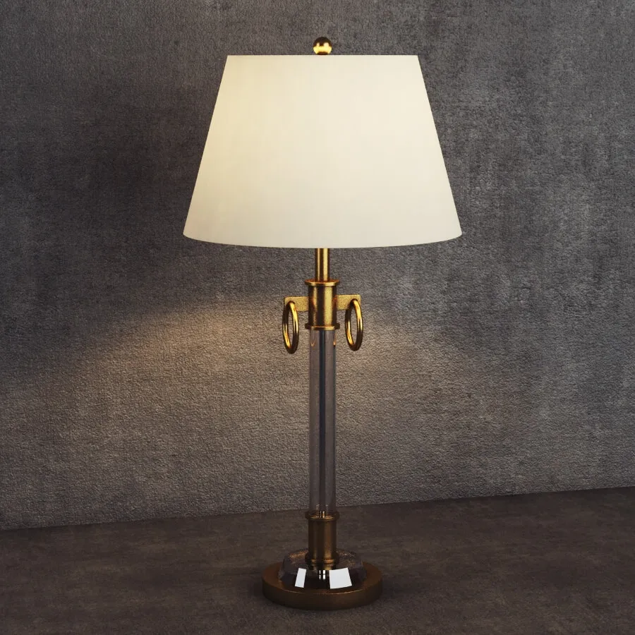 lighting - Table Lamp TL040-1-BRS 3D Model