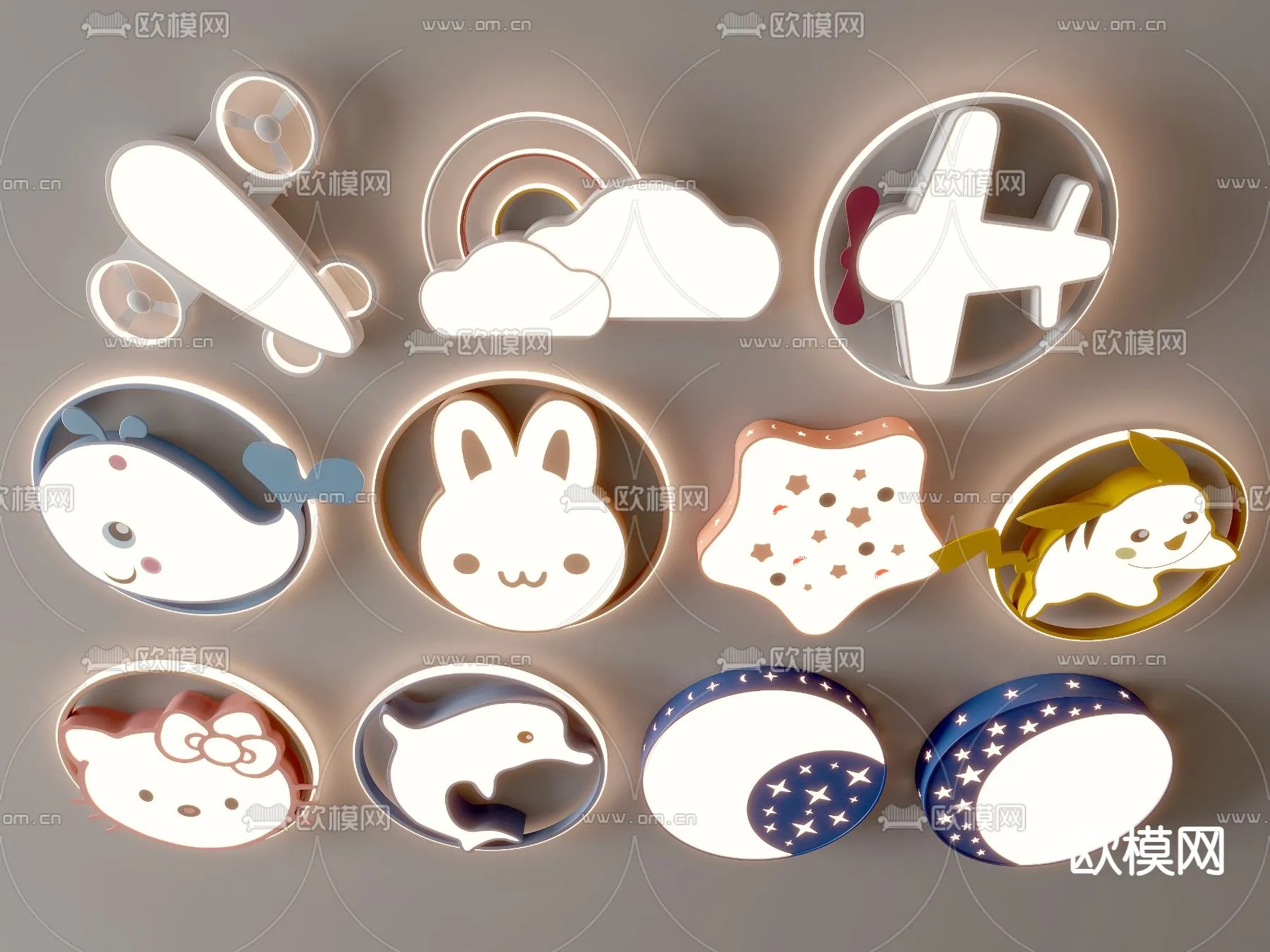 LIGHTING - TABLE LAMP - VRAY / CORONA - 3D MODEL - 622